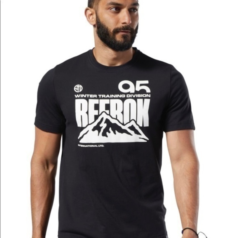 NWT Men's Reebok Retro winter speedwick Tee size M